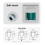 3 Pairs Ear Tip, Replacing Eartips, In-Ear Earphones Silicone Noise Isolating Ear Tip Accessory M 7