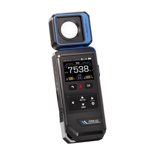 FPM-02  Light Meter Digital Professional Luxometer 99990Lux Illuminometer Photometer Light Lux Meter