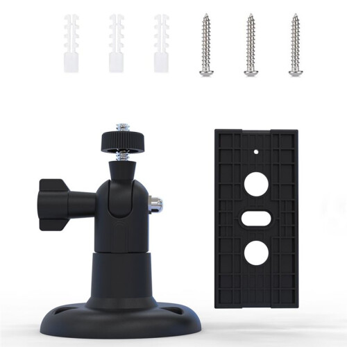 Étui pour Support Mural pour Caméra Ring Stick  Cam/Pro (Batterie) Noir