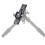 QR-50B Double-Layer Quick Release Clamp Holder Panoramic Shooting  Clamp  for Arca Swiss Macro Plate Tripod 4