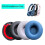 Replacement Ear Pads Wireless Headphones Ear Pad Cushions Memory Foam Ear Cushions for  Solo4 6