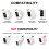 Case for Ring Stick  Cam/Pro (Battery) Camera Wall Mount White 4