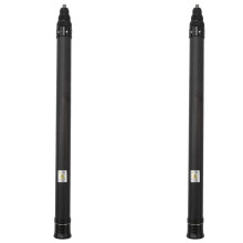 2X Carbon Fiber Invisible Selfie Stick Justerbar Förlängningsstav för Insta 360 X3 / ONE X2 GO 2 Selfie Stick-Tillbehör