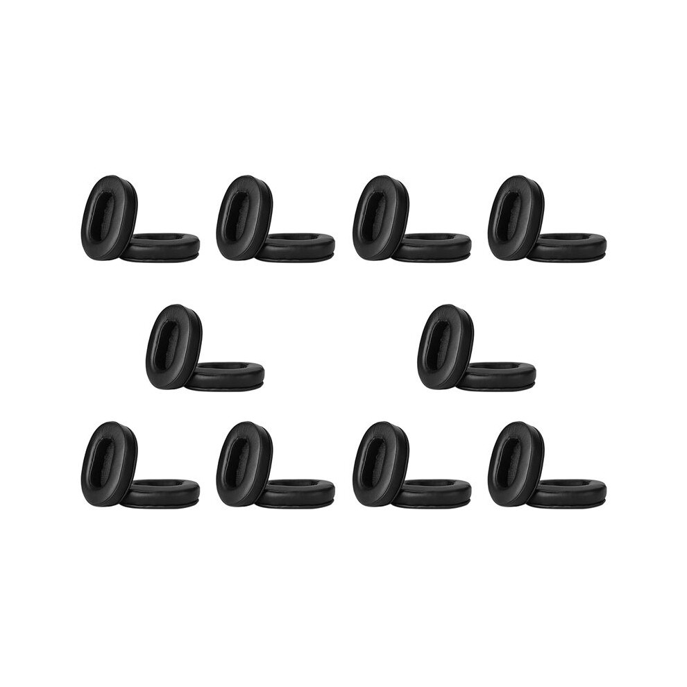 10X Ear Cushions Memory Foam Earpads Cover Replacement Ear Pads For Ath M50x Fits M40x M30x M20 Black 6031653978778