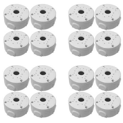 16X Universal Security Camera Junction Box Mount Bracket,Outdoor Use Waterproof Wall Ceiling Mount Cable Base Boxes