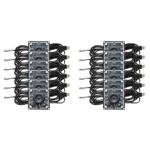 12PCS 100 Degree Camera Module 1MP OV9732 1280x720 USB Free Driver Manual Focus,with 3 Meter Cable for WinXP/7/8/10
