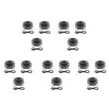 15Pcs Camera Module 100 Degree OV9732 2M Cable 1280x720 30fps , for DIY Autodarts.Io , USB Drive Free