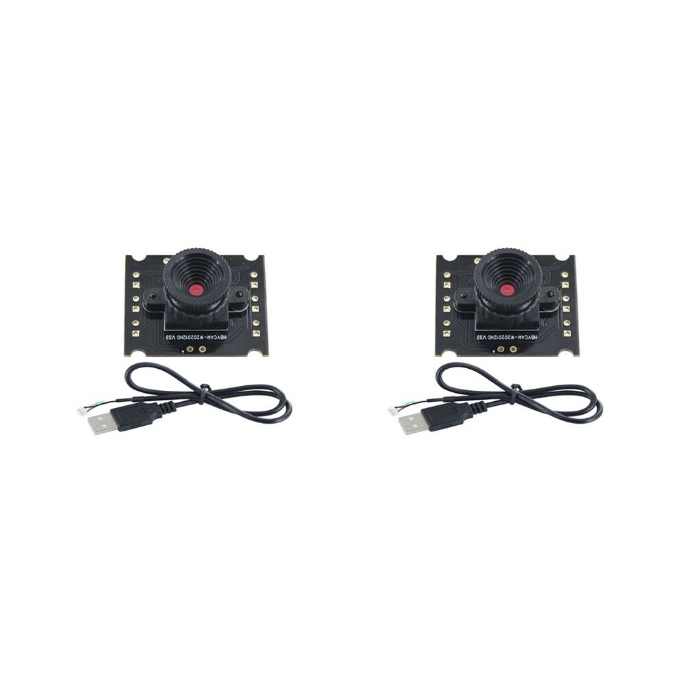2X Ov9726 Camera Module Usb Camera Module 1M Pixes Usb Free Driver Cmos Sensor 70 Degrees Vision 2.8Mm -Distance 4711820961483