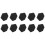 10Pcs Hexagonal Akustikschaum Flammhemmend Hohe 8