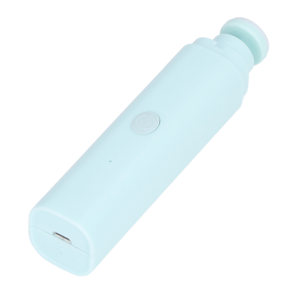 Electric Baby Nail File 2-Speed, 6 Grinders, 12.5Cm Blue