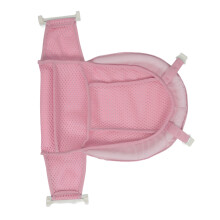 Breathable Baby Bath Net 60x46cm Pink, Adjustable, Anti-Slip Mesh Mat