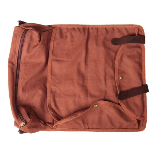 Bar Bartender Carrying Bag  Bartender Canvas Toolkit Pack Bar Tools Cocktail Shaker Set Storage Bag Only 2