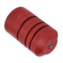 Lightweight Aluminum Bow Stabilizer Weight Kit Reduces Noise - Red