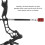 Lightweight Aluminum Bow Stabilizer Weight Kit Reduces Noise - Red 8