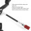 Lightweight Aluminum Bow Stabilizer Weight Kit Reduces Noise - Red 11