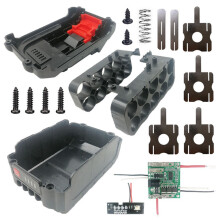 Li-Ion Battery Case Circuit Board PCB for Zhipu Hongsong Jingmi No Original 18V Lithium Battery, 10 Hole
