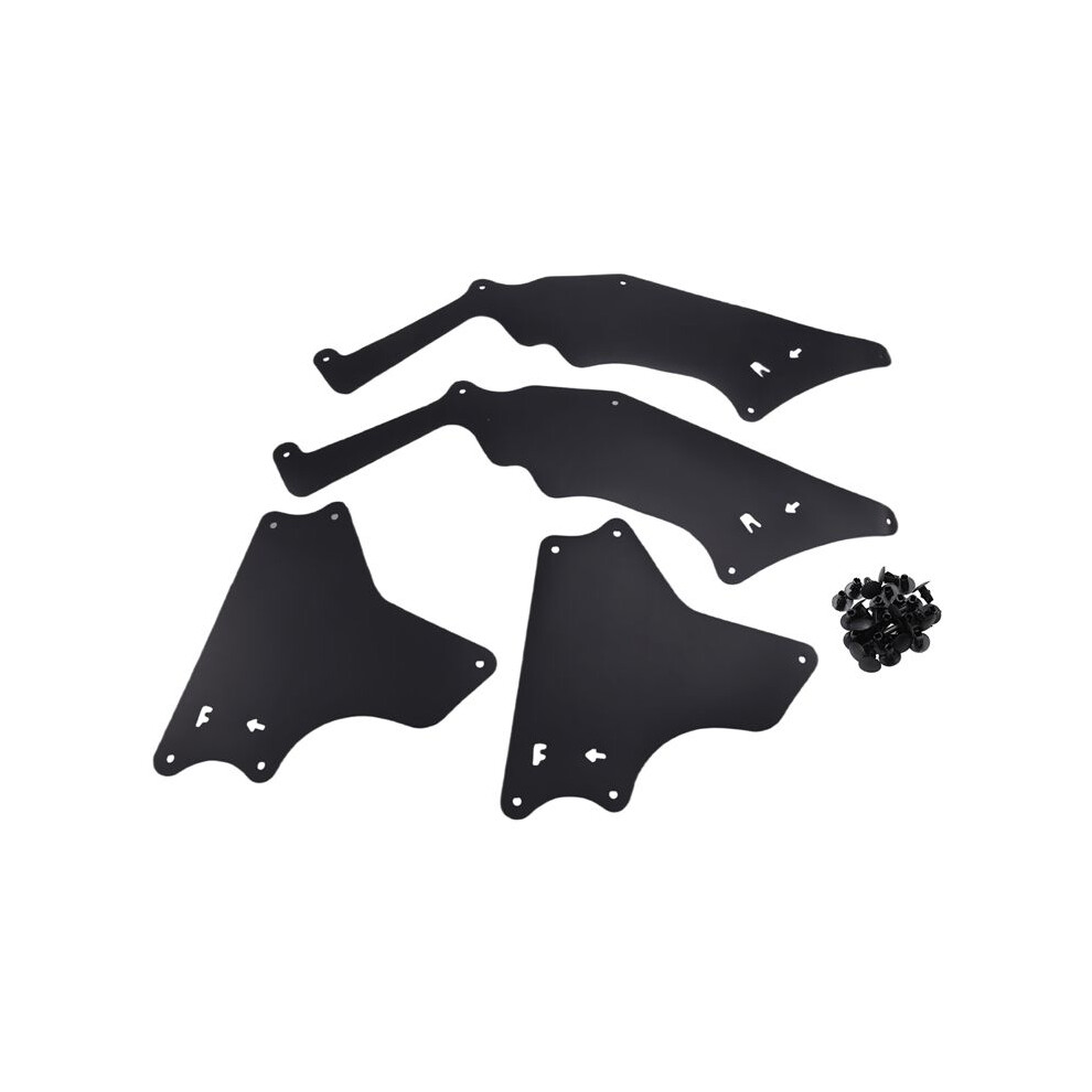 4Pcs/Set Front+Rear Guards Seals 53885-0K020 53735-0K020 For Hilux Fortuner 04-15 Front Apron Upper Seals 6034232394969
