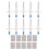 10 Pack Animal Microchip RFID Kit 512 Bits, 2.12x12mm 2