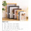 Box Frames White Picture Frame 5x7 Inches Deep Shadow Box for Display, White430, Depth 3 cm, Wall or Tabletop 5