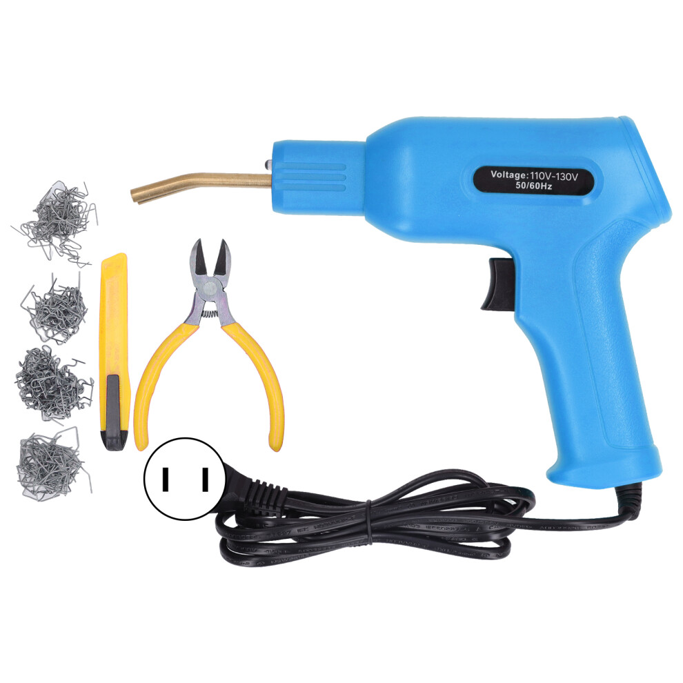 Plastic Welder Car Bumper Repair Kit, 2 In 1 Plastic Welding Kit Hot Stapler With Rapid Heating And Ergonomic Design For Automotive Plastic Repairs 9358999934082