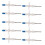 ABS 10x Microchip 512-Bit 1,4x8mm ISO11784-85 1