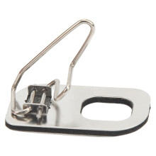 Recurve-Bogen Pfeilauflage, 6061 T6 Legierung, Silber, 3,5x1,9x2,1 cm