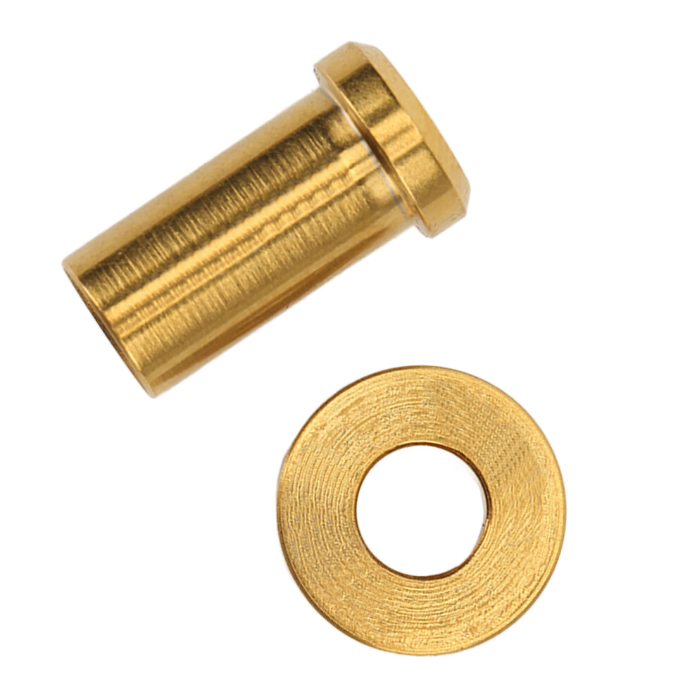 Titanium Alloy Brake Caliper Nut 15Mm Gold For Road Bikes 9441382184055