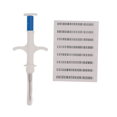 ABS 10x Microchip 512-Bit 1,4x8mm ISO11784-85 2