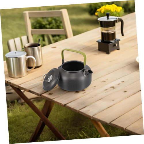 Camping Tea Kettle Portable Camping Kettle For Efficient Heating And MultiFunction Use, Compact Lightweight 2