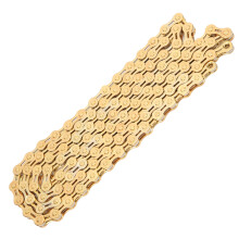 Wear-Resistant Titanium Coated 8 Speed MTB Chain with Easy Install