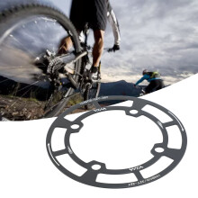 Black Bike Chain Guard 104BCD Mountain Bike Crankset Protector