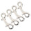 Multipurpose Snap Hook Durable Construction Double Ended Bolt Snap Quick Open And Lock Rust Resistant Marine Grade Spring Rebound Durability For Pet 3