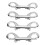 Multipurpose Snap Hook Durable Construction Double Ended Bolt Snap Quick Open And Lock Rust Resistant Marine Grade Spring Rebound Durability For Pet 5