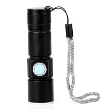 Portable Rechargeable UV Light Detector, Waterproof Multipurpose Adjustable Focus Handheld Flashlight for Outdoor Adventures