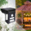 Weatherproof Solar Security Light, Multi-Angle Rotatable PIR Human Body Sensor System, Suitable For Outdoor Use, Upgradeable Lithium-Ion Battery, 6