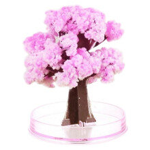 Crystal Growing Kit Mini Sakura Tree Crystal Growing Cherry Blossom Paper Crystal Trees Desk Decor Gift For Kids Style 2