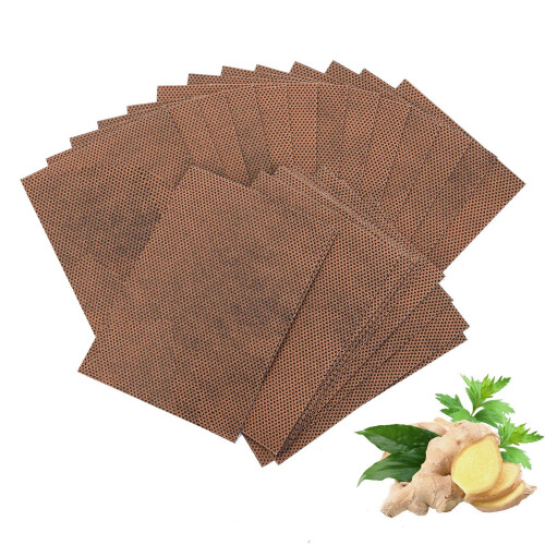 50pcs Mugwort Ginger Universal Patch Fever Joint Ginger Patch Ginger Detox Patch