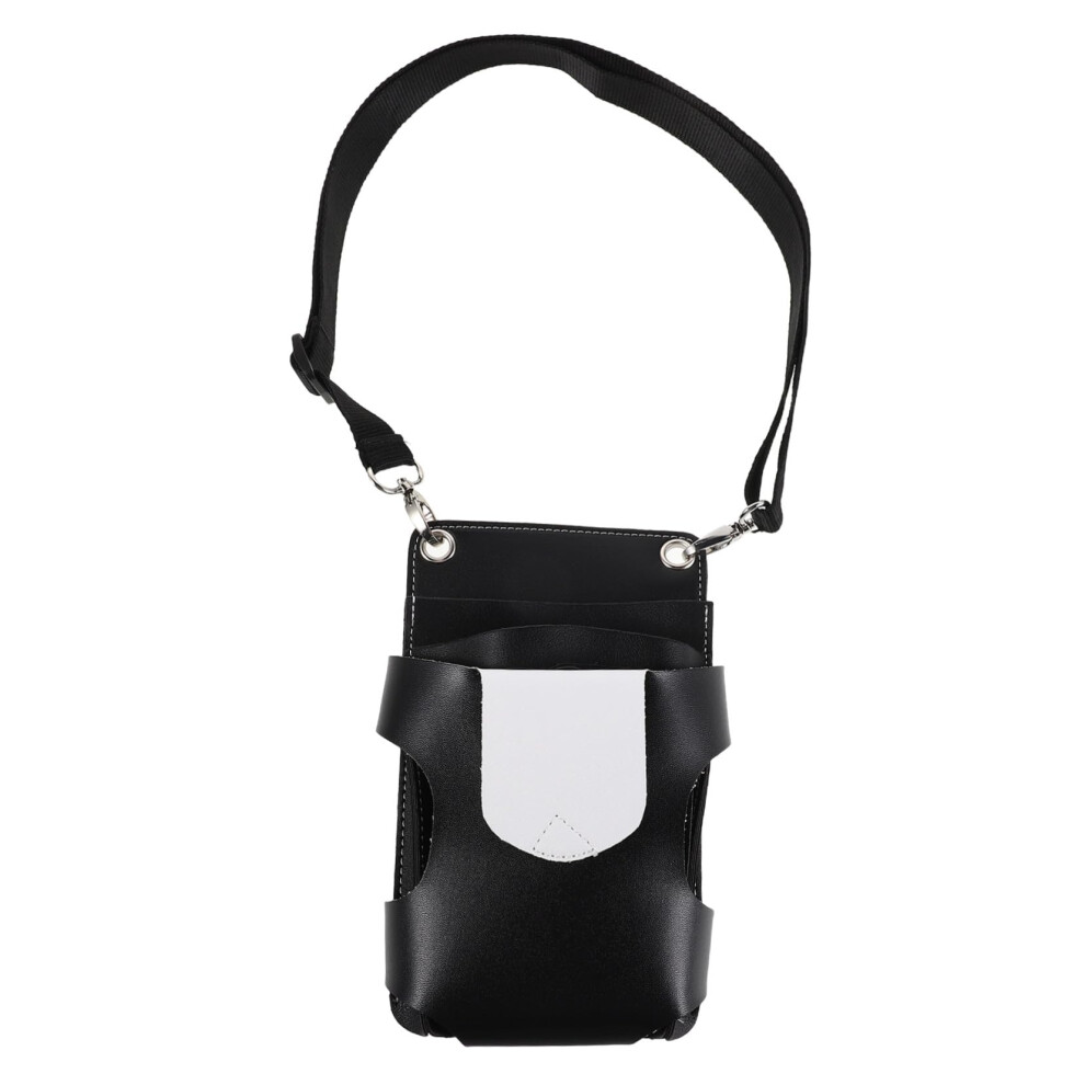 Black Waist Strap Barber Tool Belt Hairdresser Bag Hairdressing Organizer Pouch For Scissors And Combs Portable