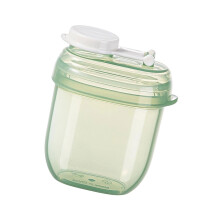 Milk Powder Dispenser 90ml Capacity Quick Access Infant Storage Case Organiser Box For Mom Green LeakProof