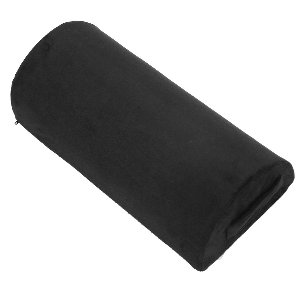 Halbmond-Kissen, schwarz, fÃ¼r KnÃ¶chel, Knie,