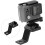 Motorcycle Rearview Mirror Camera Mount Adjustable Angle Secure Shake Holder for GoPro 4