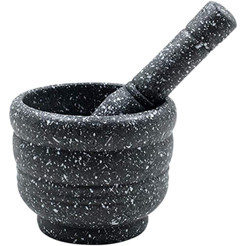 Garlic Masher Garlic Press Granite Mortar And Pestle Set Kitchen Tool