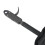 Aluminum Alloy Bow Caliper Release Aid with Neoprene Wrist Strap Black 5