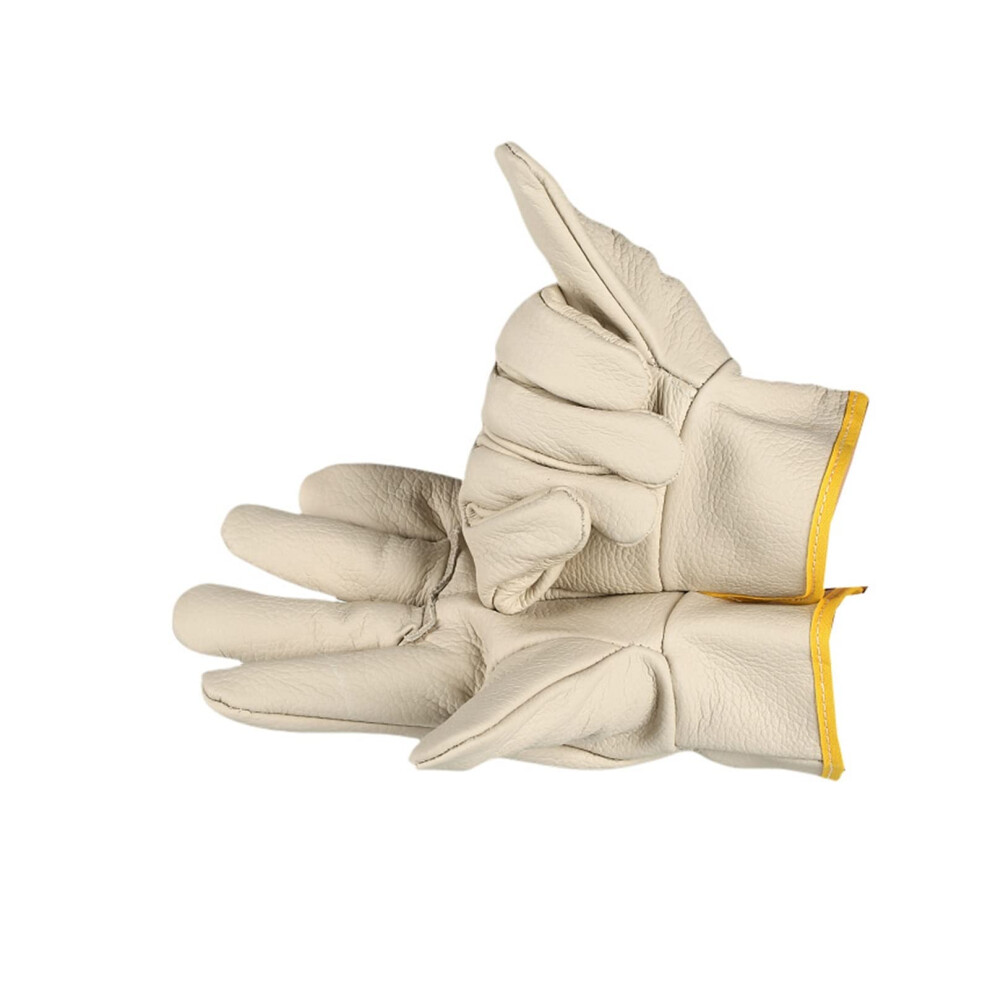Sports Safety Protection Glove Ultrathin Leather Men's Driving Grinding Welding Working Gloves Welding Accessories 9347817438796