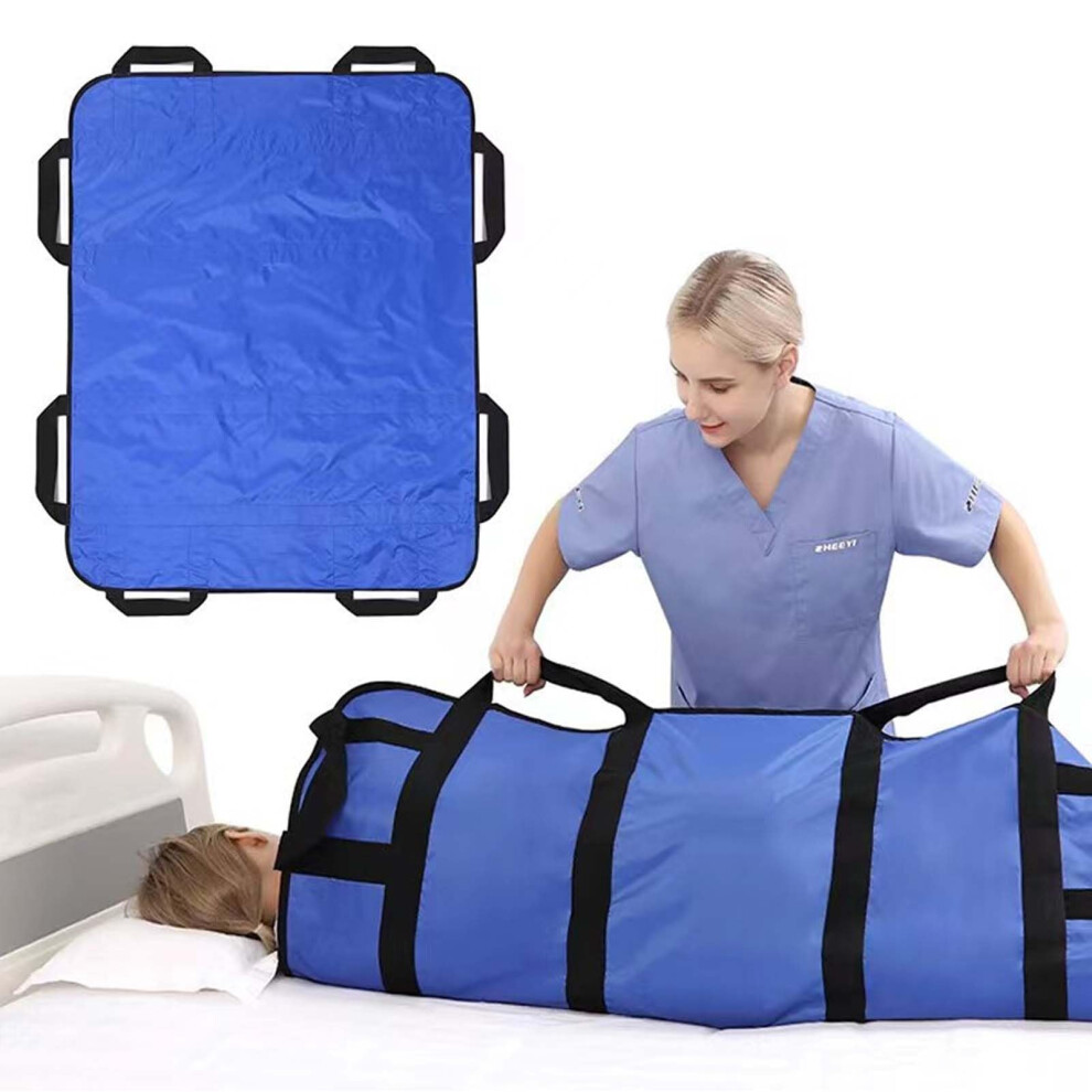 Patient Transfer Sheet, Sliding Sheet 120 x 100 cm, Reusable And Washable, Rotation Repositioning Lifting For Elderly