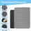 Waterproof Double Layer Mat 60x45cm Litter Box Liners Honeycomb Design Scatter Control 3