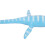Plesiosaurus Toy Model 31cm Plastic Dinosaur Educational Display Ornament 7