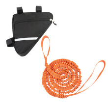 Bike Tow Rope with Quick Release, Tension Elastic Nylon Strap for Parent Child Cycling