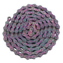 Colorful Electroplated Bike Chain for Road & Mountain Bikes 6 7 8 Speed
