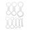 Saxophone Pad Leveler Repair Tool Wind Instrument Maintenance Accessory 8